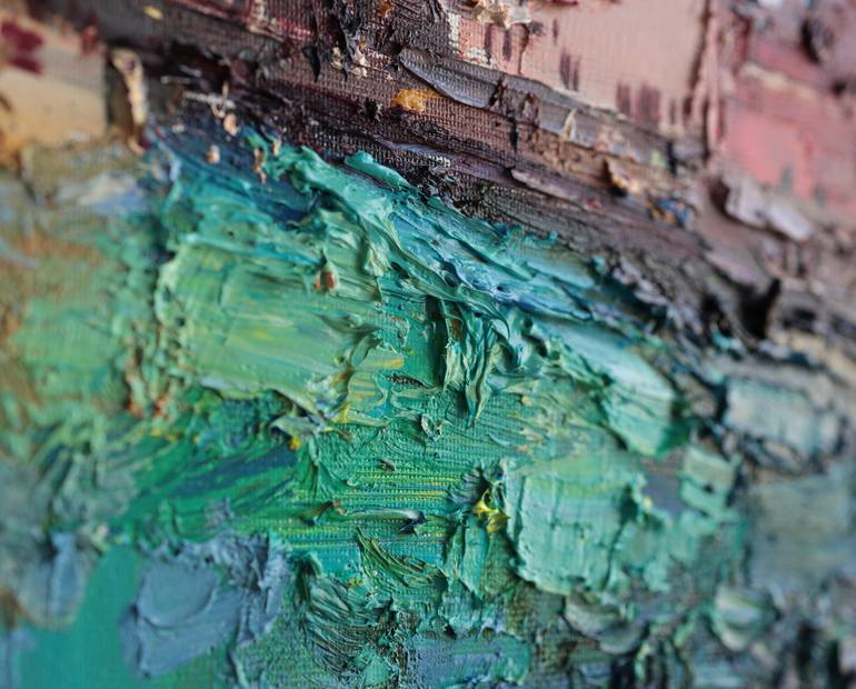 Original Impressionism Travel Painting by Anastasiia Valiulina