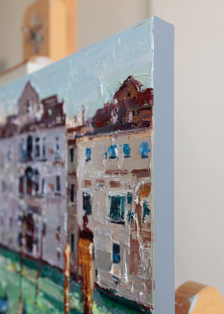 Original Impressionism Travel Painting by Anastasiia Valiulina