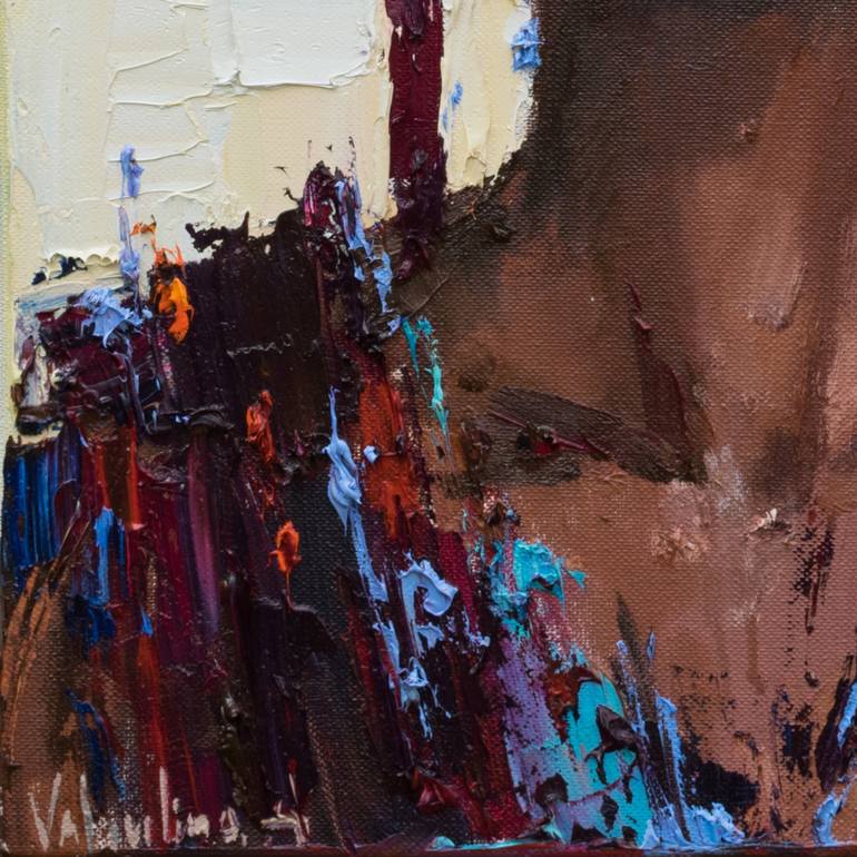 Original Impressionism Portrait Painting by Anastasiia Valiulina