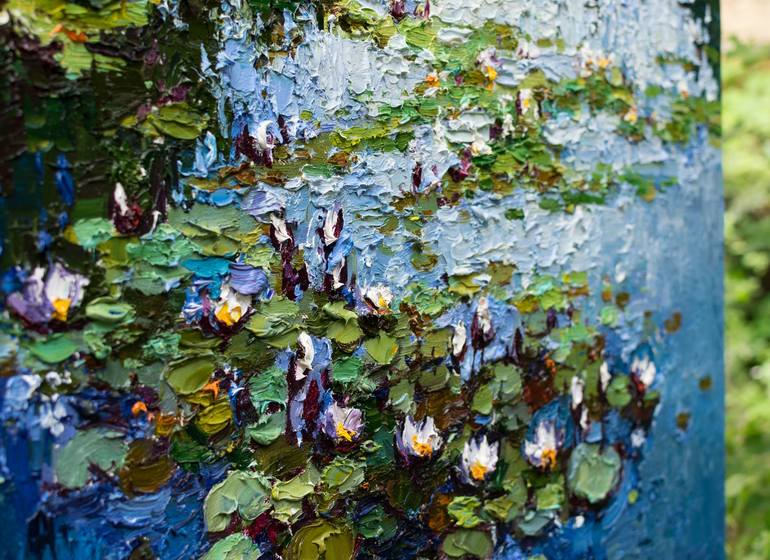 Original Impressionism Landscape Painting by Anastasiia Valiulina