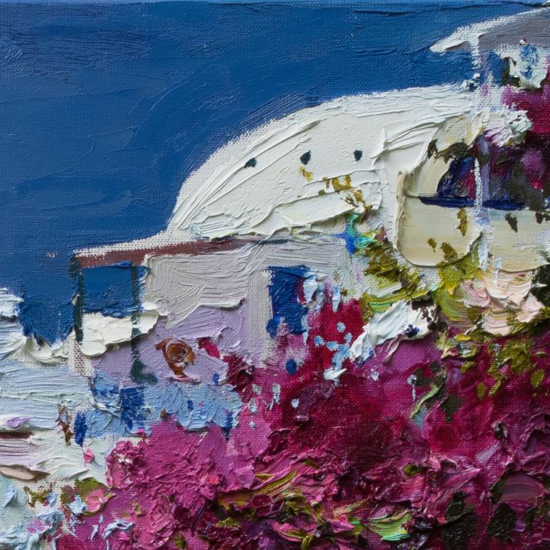 Original Impressionism Landscape Painting by Anastasiia Valiulina