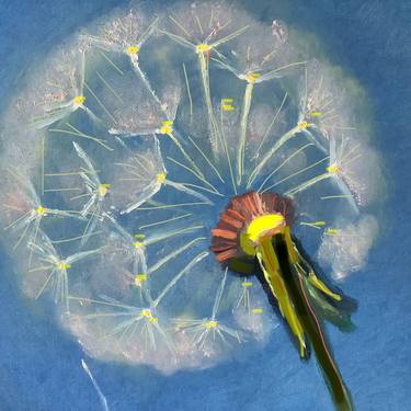 Oil painting on canvas “Dandelion” thumb