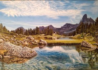Original Landscape Painting by Oleg Dyshkant