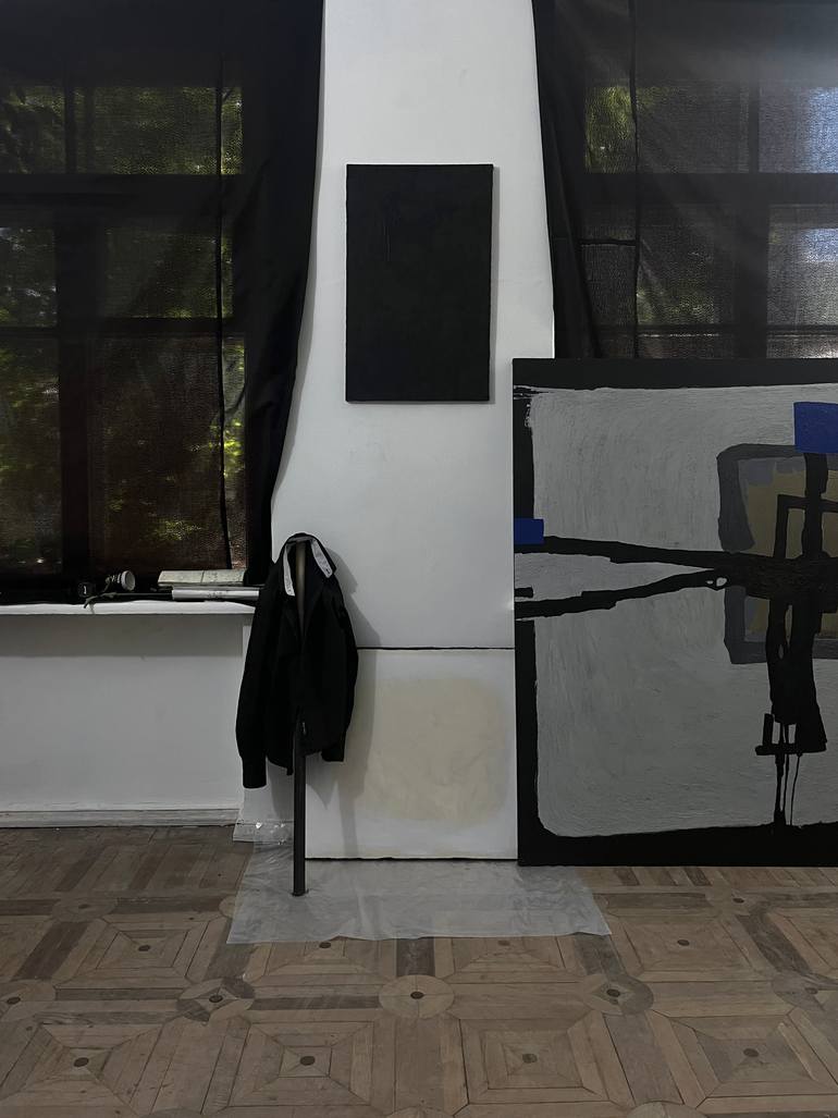 Original Documentary Abstract Painting by Eric Avagian