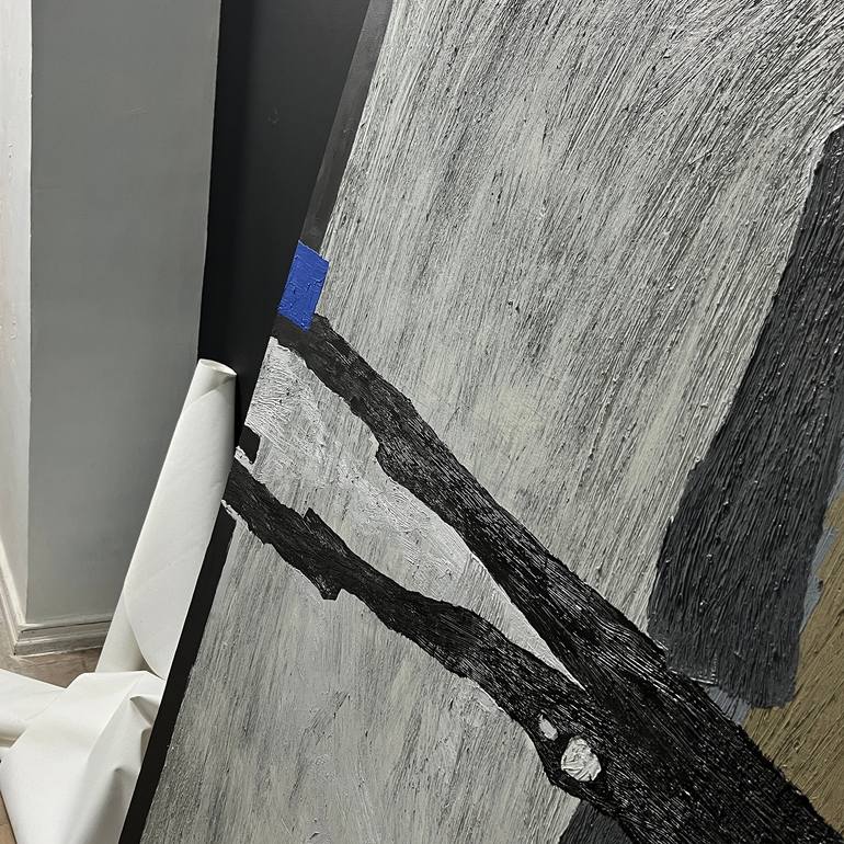 Original Documentary Abstract Painting by Eric Avagian