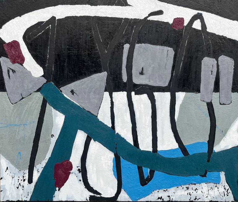 Original Contemporary Abstract Painting by Eric Avagian