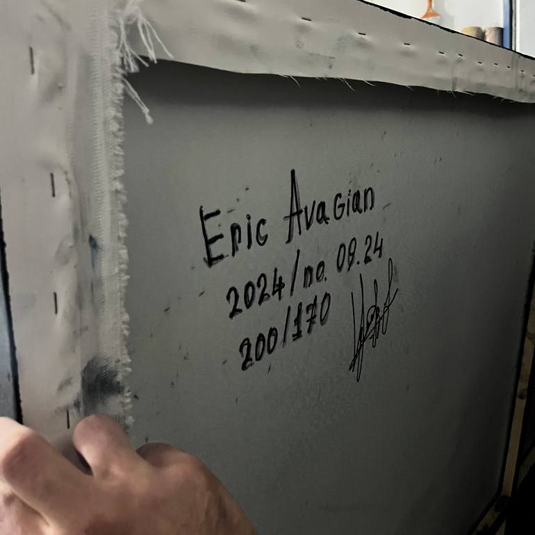 Original Contemporary Abstract Painting by Eric Avagian