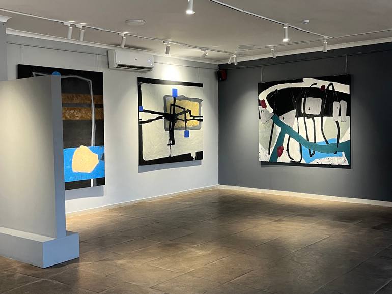 Original Contemporary Abstract Painting by Eric Avagian