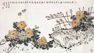 Original Landscape Paintings by Yiwu Shen