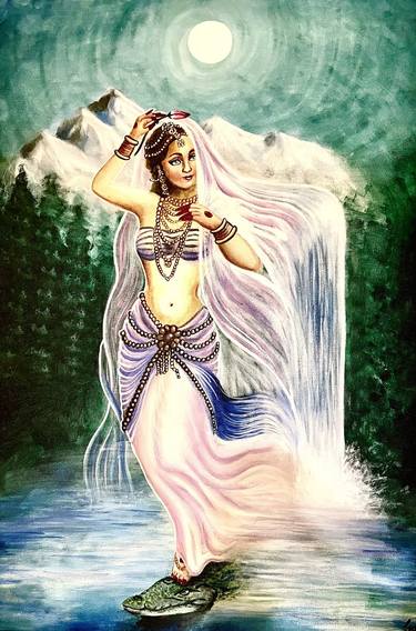 Apsara Waterfall Dress thumb