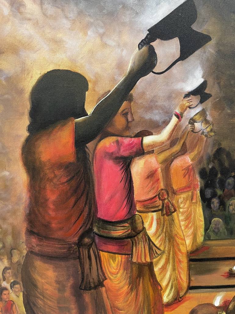 Original Illustration Religion Painting by Gaurangi Gupta