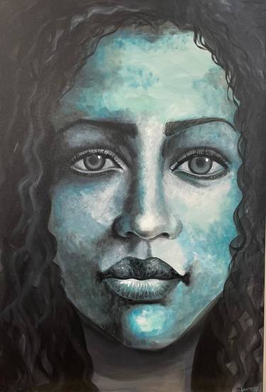 Original Portraiture Portrait Paintings by Gaurangi Gupta