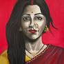 Mahamaya Painting by Gaurangi Gupta | Saatchi Art