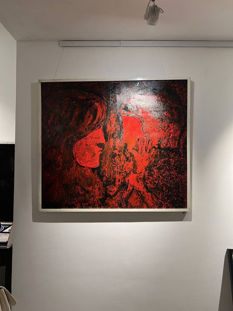 Original Abstract Expressionism Abstract Painting by Gaurangi Gupta