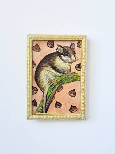 Garden dormouse, animal miniature series "festum animalium" thumb