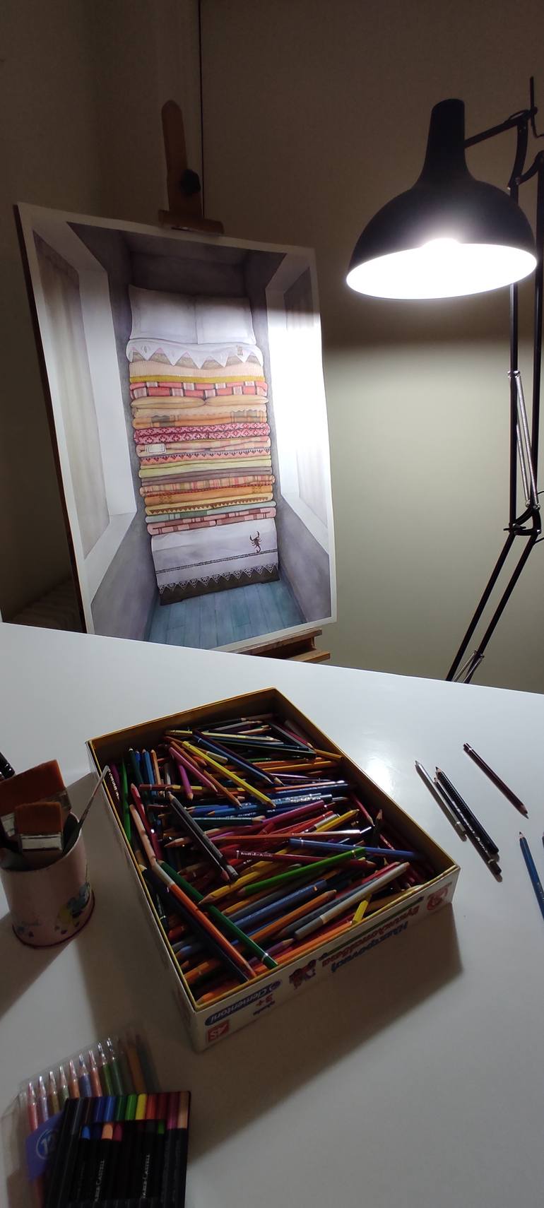 Original Conceptual Other Painting by Andromachi Giannopoulou