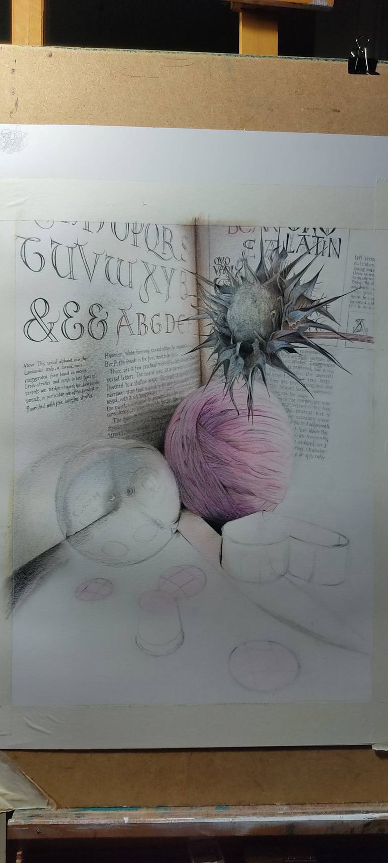 Original Still Life Drawing by Andromachi Giannopoulou