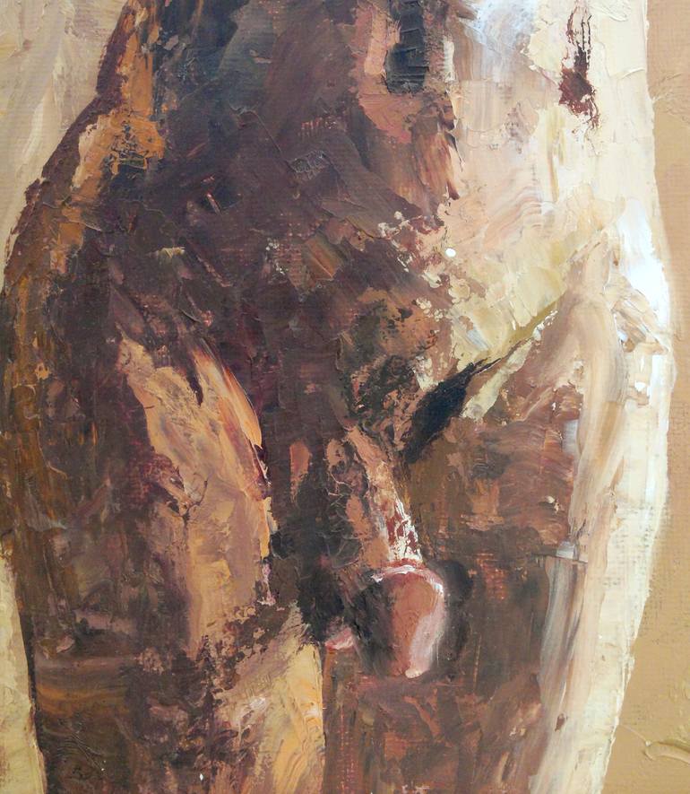 Original Figurative Nude Painting by Peter Kavanagh