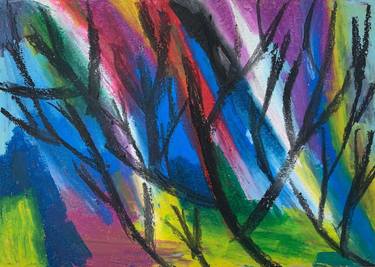 Print of Abstract Tree Drawings by Svetlana Lyulchak