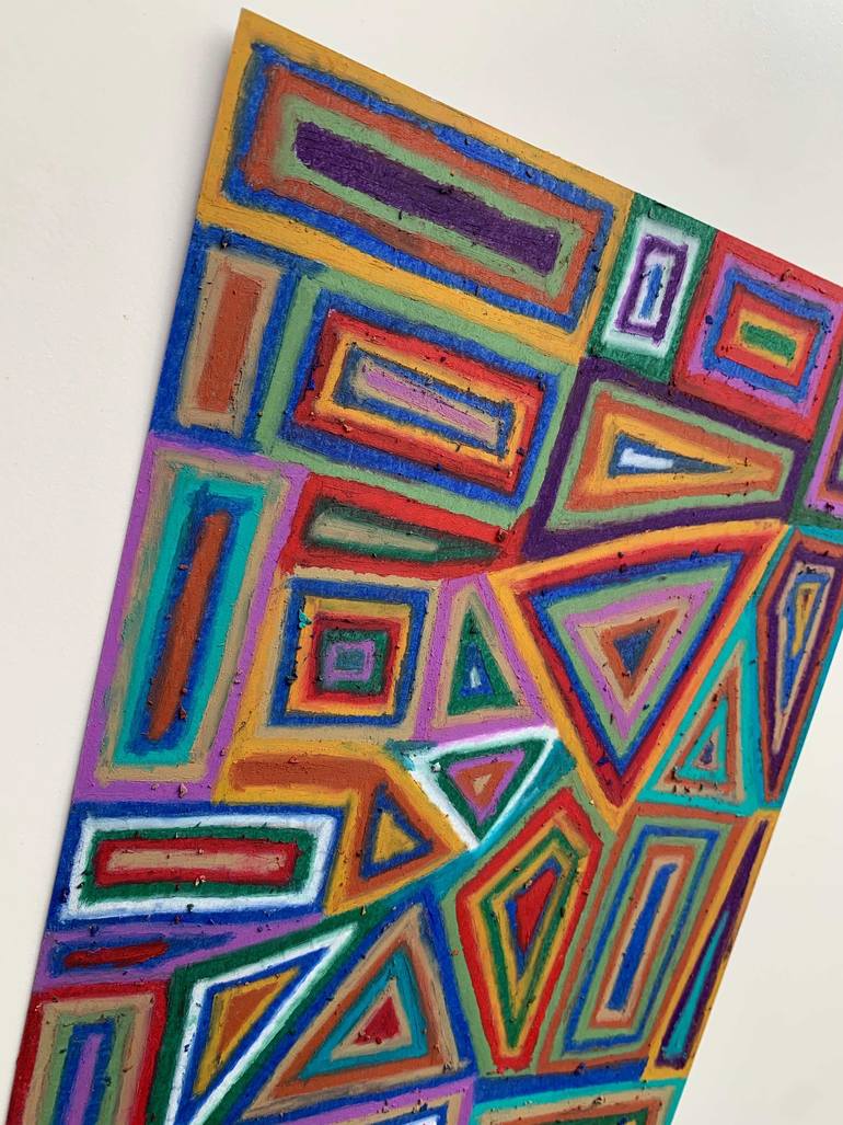 Original Abstract Expressionism Abstract Drawing by Svetlana Lyulchak