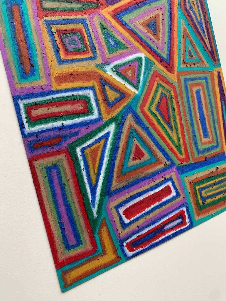 Original Abstract Expressionism Abstract Drawing by Svetlana Lyulchak