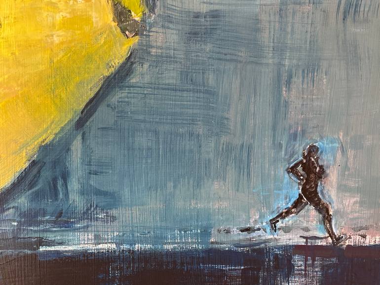 Original Expressionism Nature Painting by Nathalie Grange