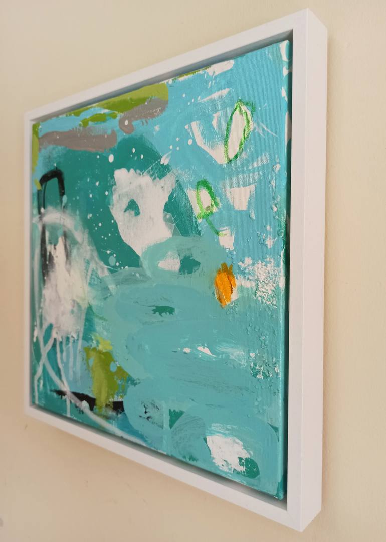 Original Abstract Expressionism Abstract Painting by Tetiana Mokrik