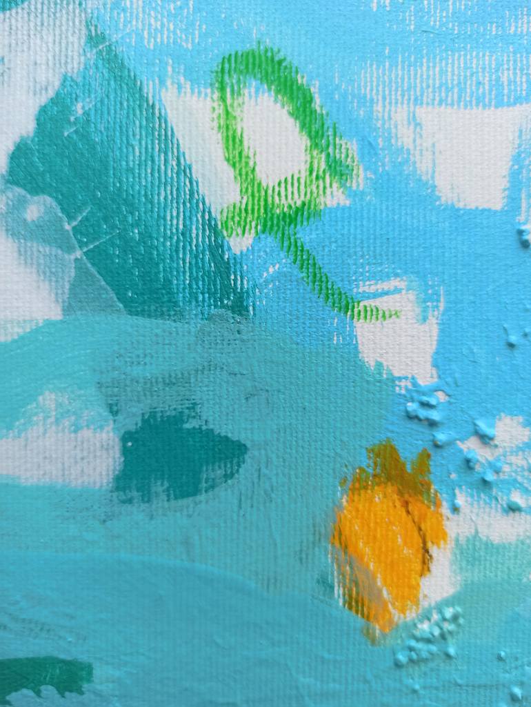 Original Abstract Expressionism Abstract Painting by Tetiana Mokrik