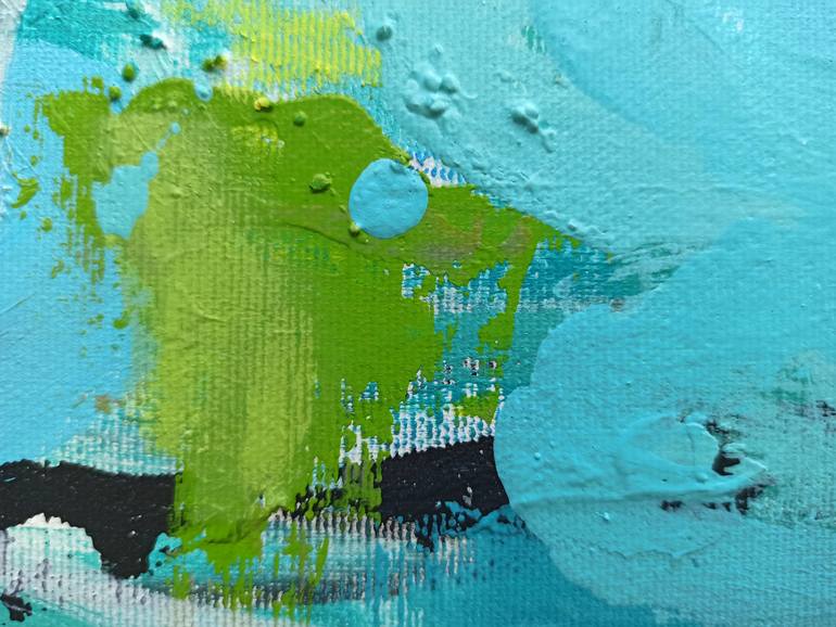 Original Abstract Expressionism Abstract Painting by Tetiana Mokrik