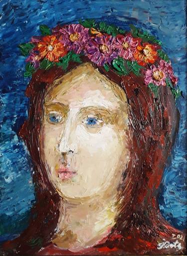 Original Portrait Painting by Inna Dotsenko