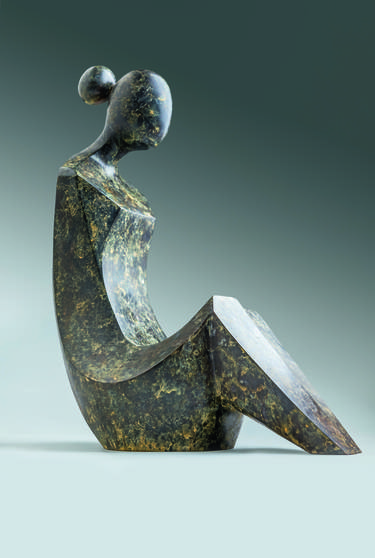 Original Figurative Abstract Sculpture by ROMUALD WISNIEWSKI