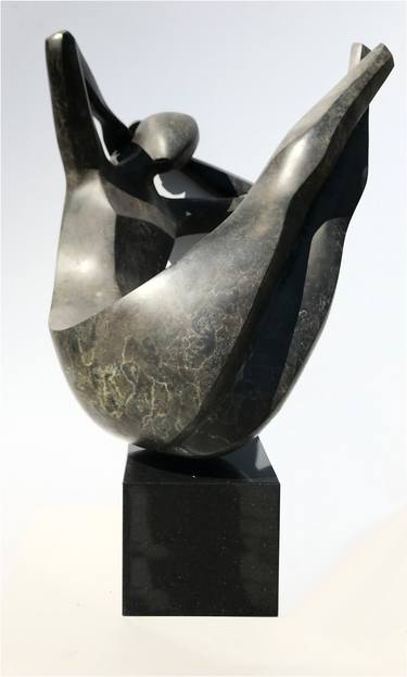 Original Figurative Abstract Sculpture by ROMUALD WISNIEWSKI