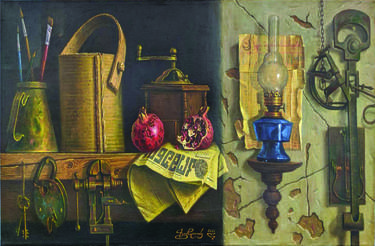 Original Still Life Painting by Zura Kochalidze