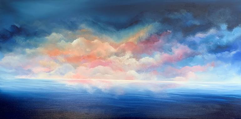 Original Modern Seascape Painting by Beth Lever