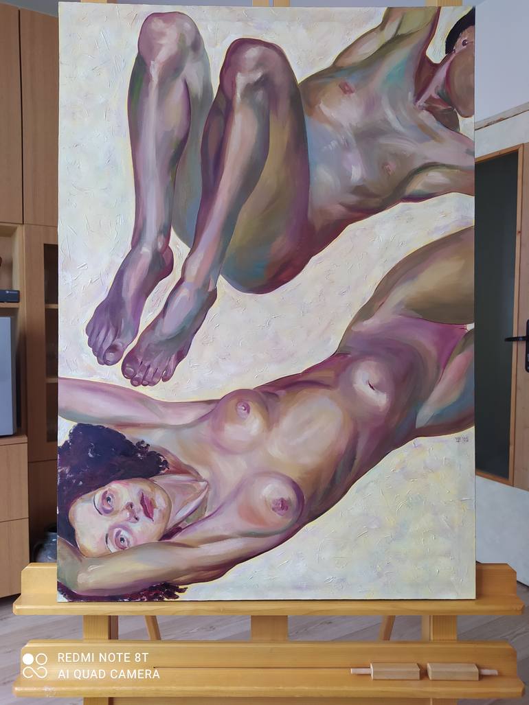 Original Figurative Body Painting by Iva Shopova