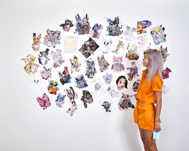 Print of Abstract Animal Installation by Emily Wang