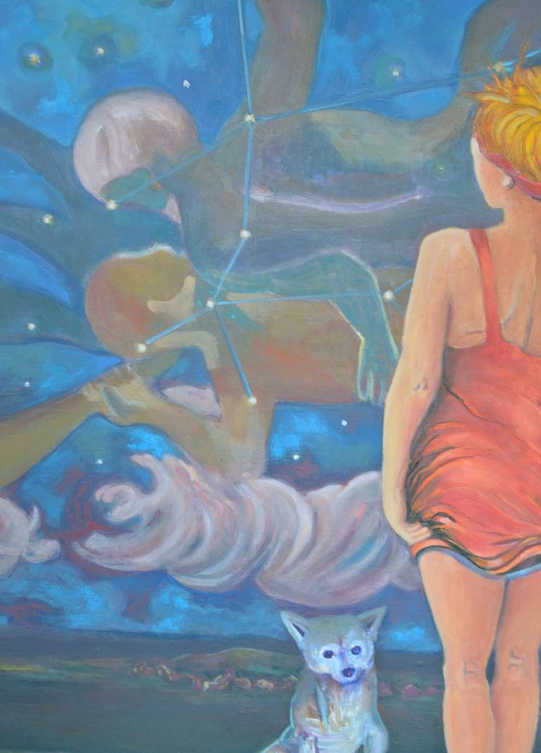 Original Figurative Fantasy Painting by Ramiro Martinez - Martiche