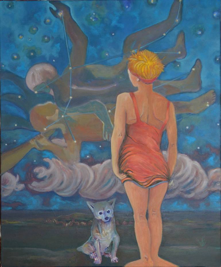 Original Figurative Fantasy Painting by Ramiro Martinez - Martiche