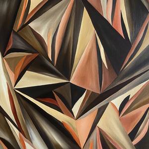 Sculptural Botanical Layers in Earth Tones