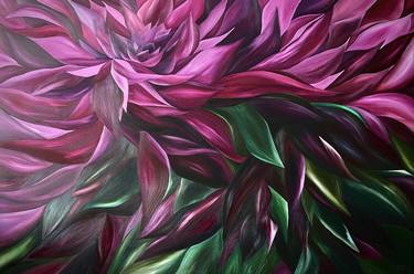 Original Floral Painting by Tara Cunniffe