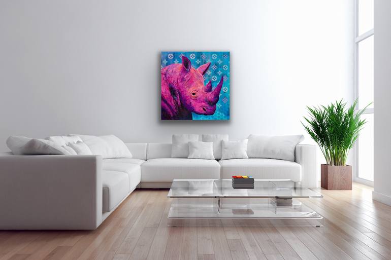 Original Figurative Animal Painting by Silke Timpe