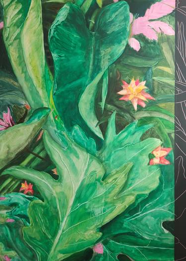 Print of Impressionism Botanic Paintings by Hannah Weatherhead