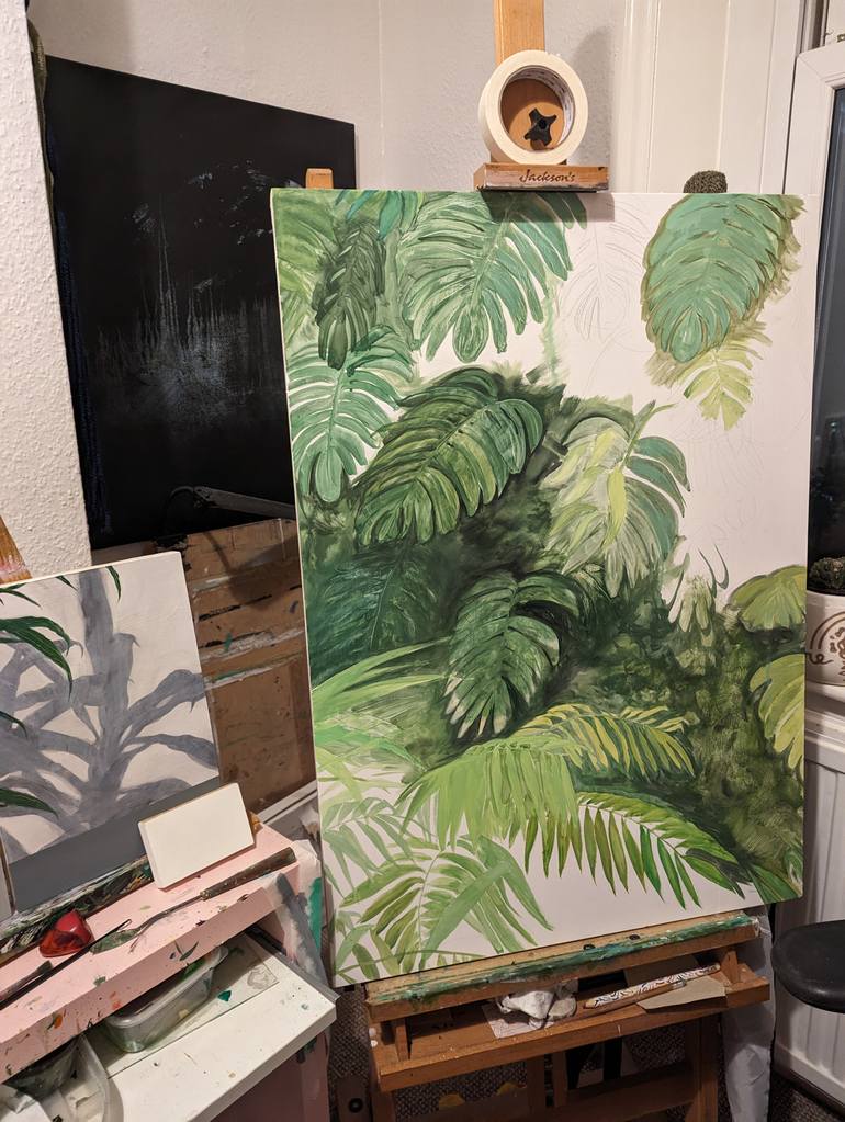 Original Contemporary Botanic Painting by Hannah Weatherhead