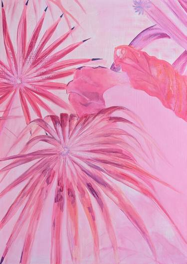 Original Expressionism Garden Paintings by Hannah Weatherhead
