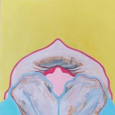 Original Abstract Nude Paintings by Hannah Weatherhead
