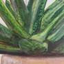 Painted by a plant lover, a still life of a potted plant in my bathroom. 

Oil on wooden panel and ready to hang.