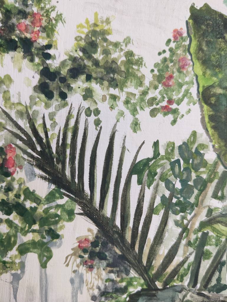 Original Fine Art Garden Painting by Hannah Weatherhead