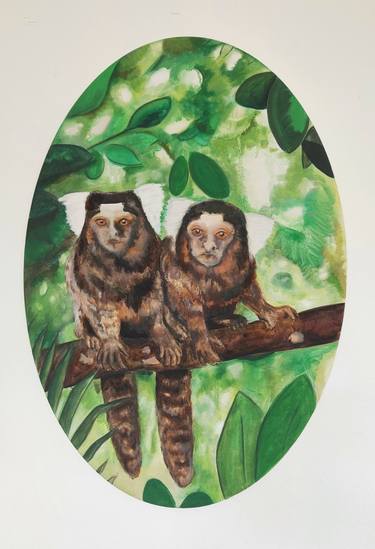 Original Expressionism Animal Paintings by Hannah Weatherhead