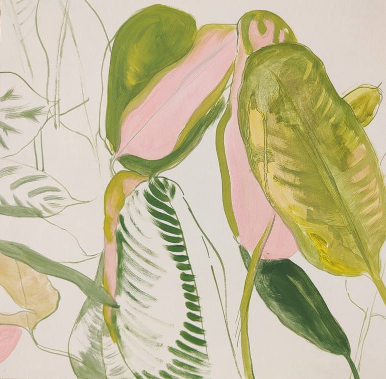 Original Fine Art Botanic Painting by Hannah Weatherhead