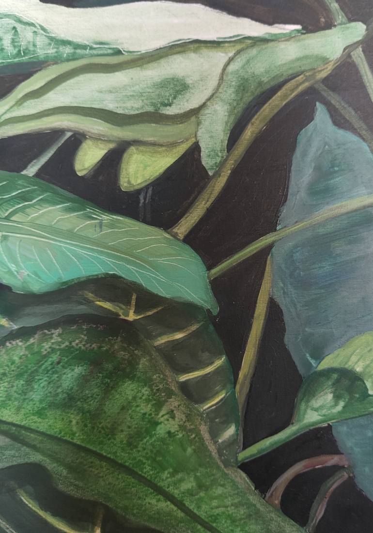 Original Modern Botanic Painting by Hannah Weatherhead